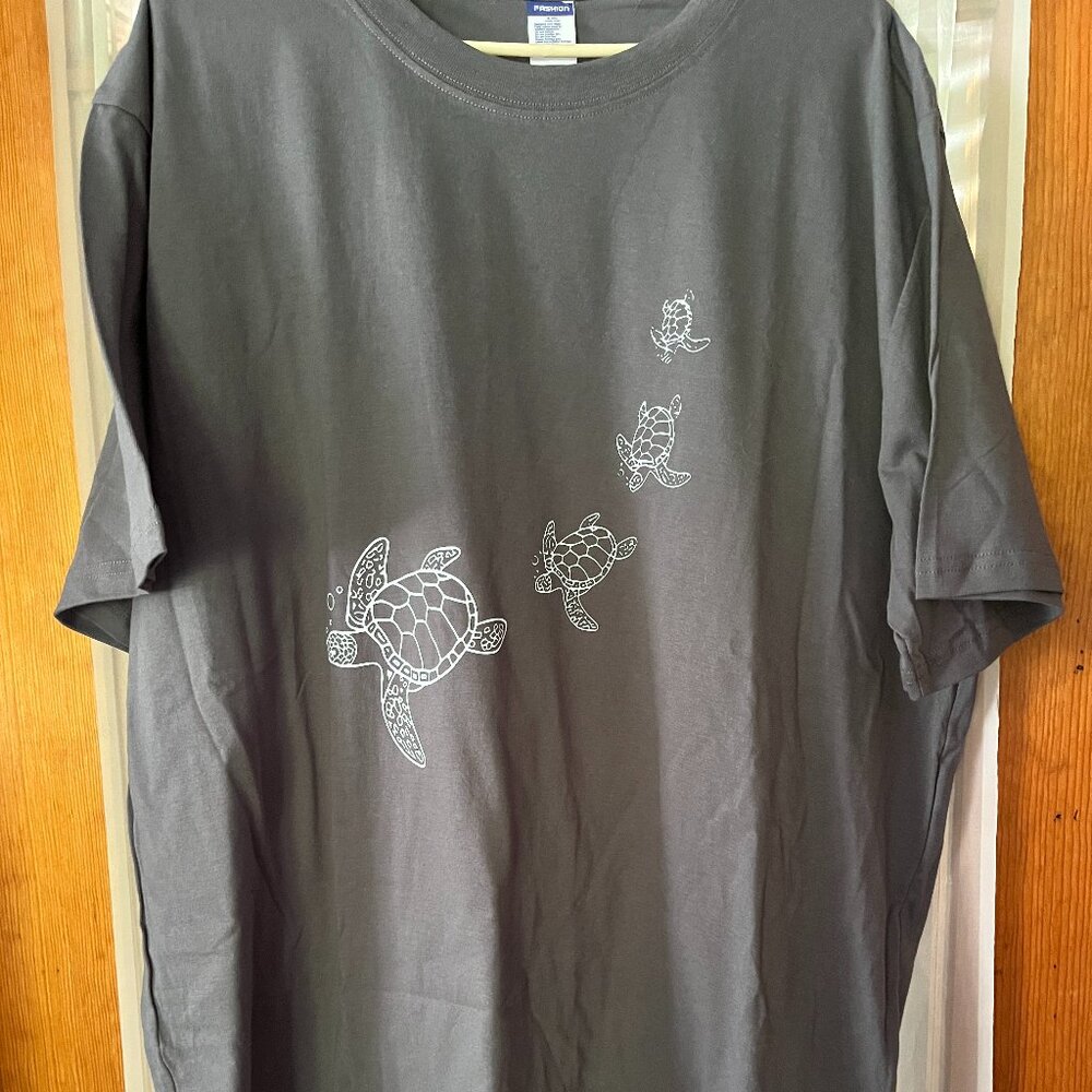 NEW Turtle Lover Short Sleeve T-Shirt for Women super soft XL